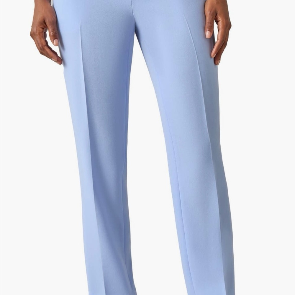 NWT Kasper Women's Stretch-Crepe Straight-Leg Pants, Regular & Petite